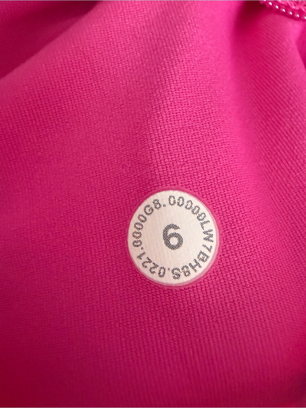 Lululemon Sonic Pink Speed Up Shorts 2.5” Size 6 - Picture 4 of 4